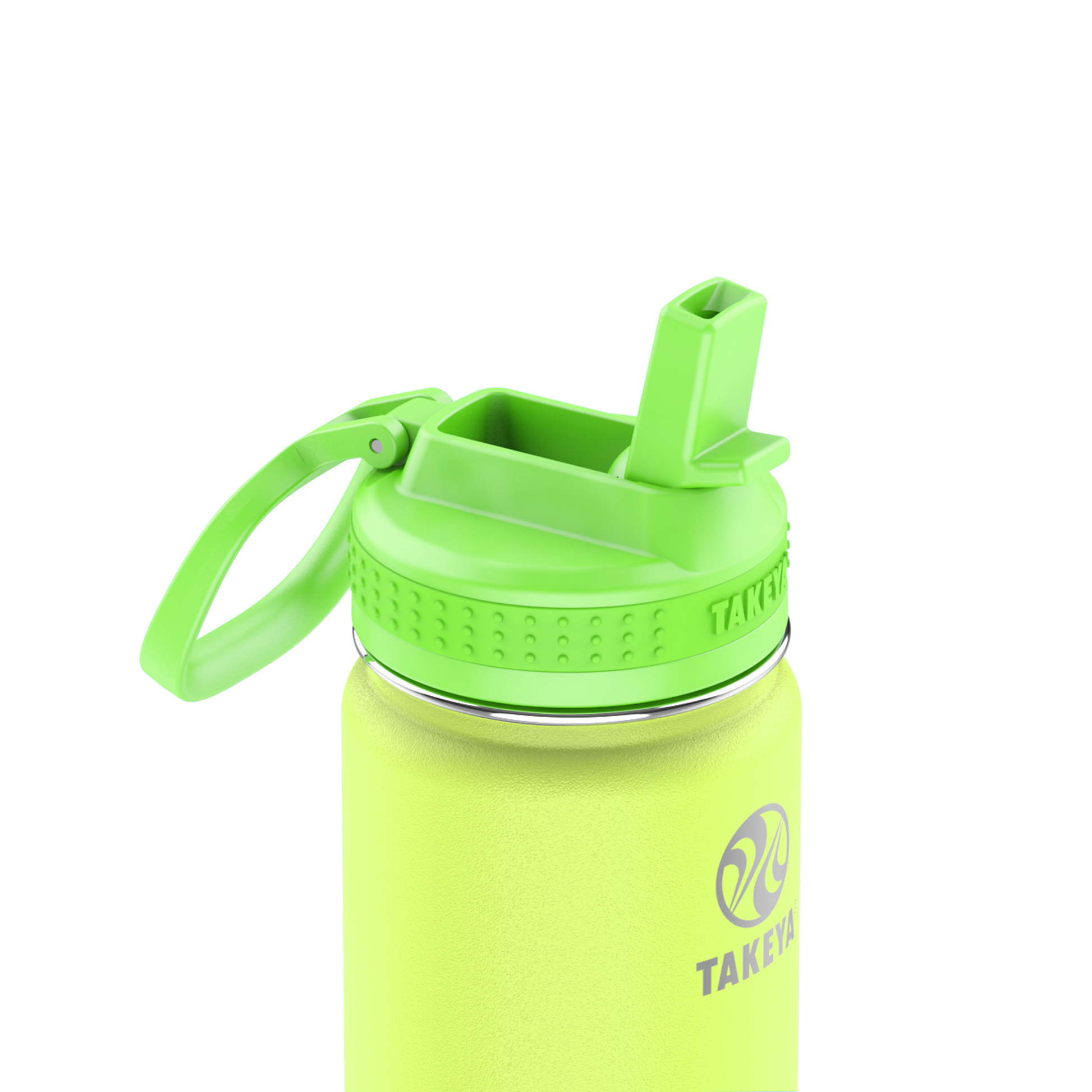 actives-kids-glow-in-the-dark-water-bottle-with-straw-lid-b1 51075-Actives-Kids-Straw-18-GID-LightningGreen-closeup.png