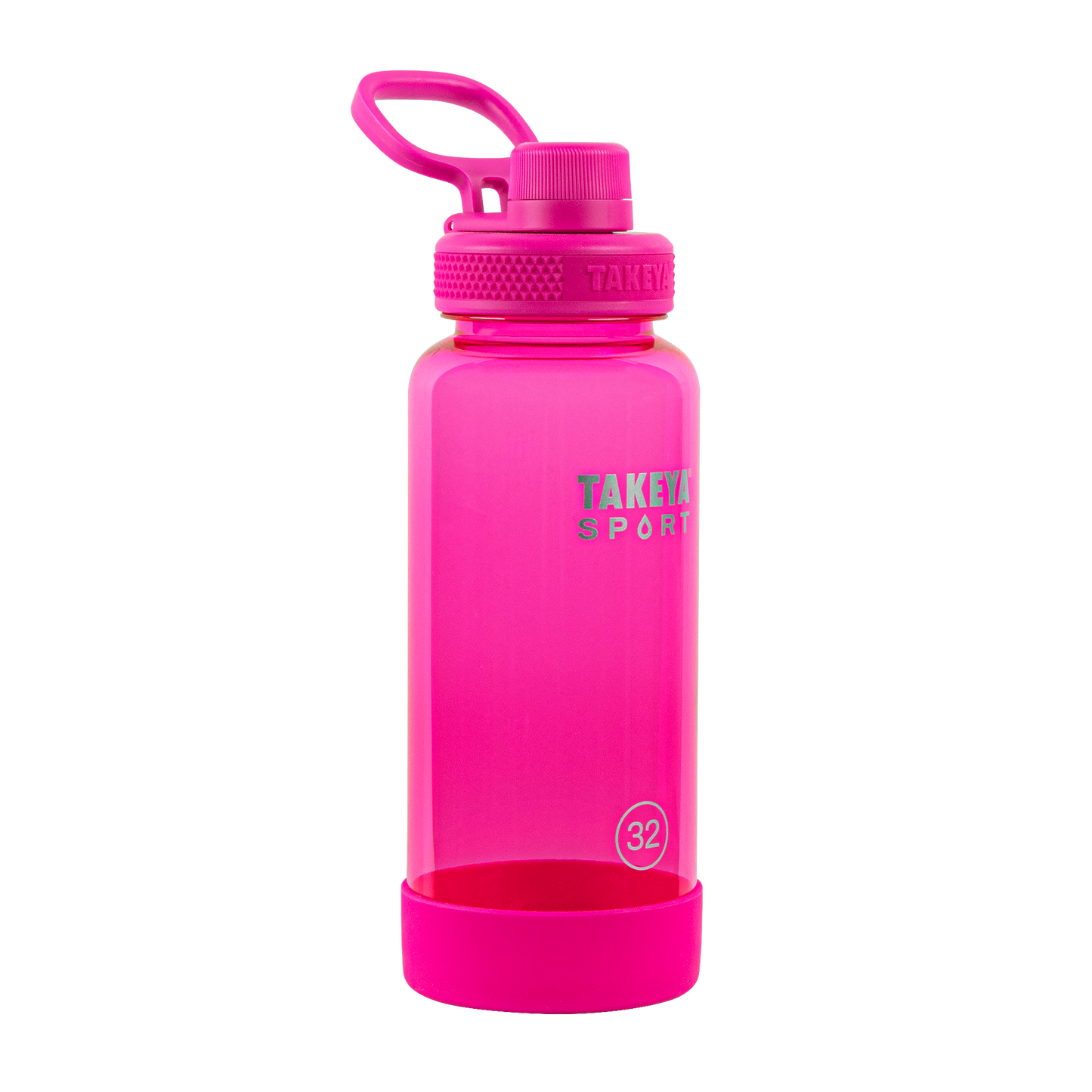 tritan-sport-water-bottle-with-spout-lid-b4 51836-TKS-Tritan-Spout-32-PinkSweep-frontangle.png