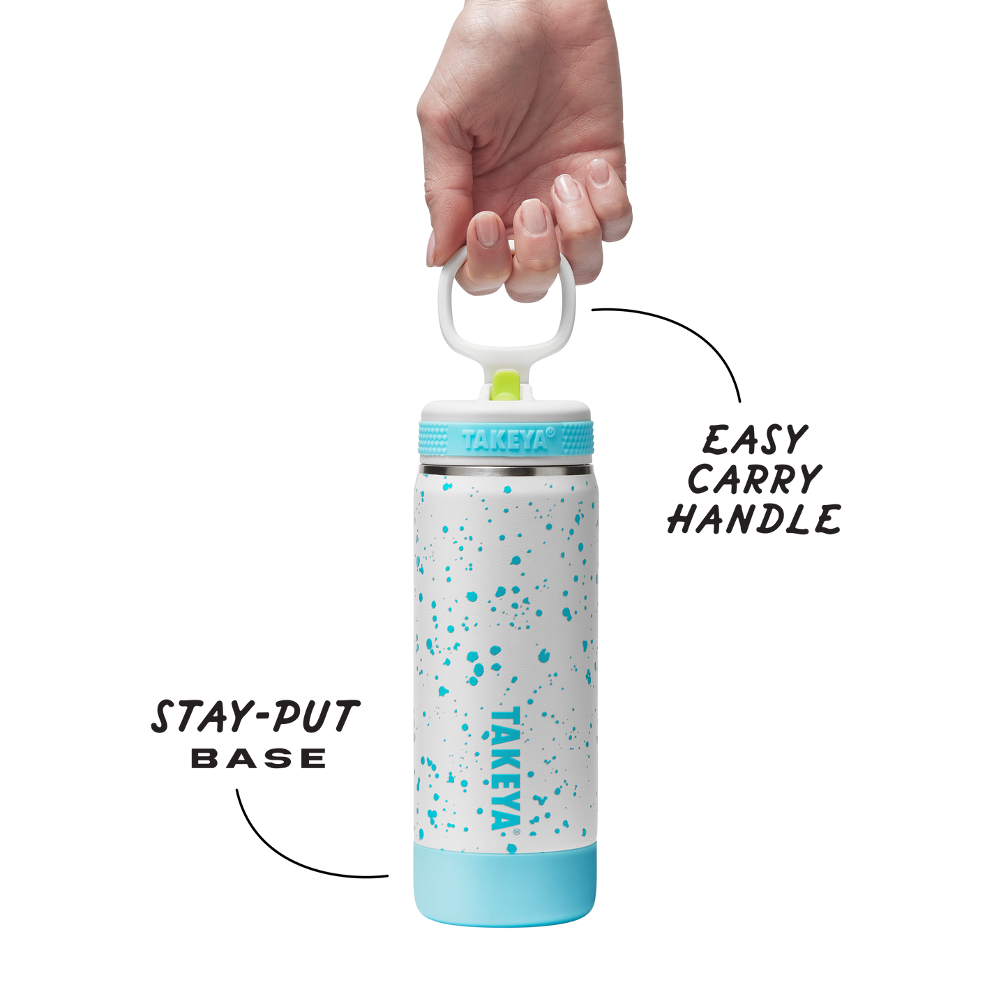 glow-in-the-dark-sport-kids-water-bottle-confetti-with-straw-lid-i0 TKS_SP25_CoreKidsGIDConfetti_StwBtl_CloudGlow_18oz_51368_v3_sRGB-Callout.png